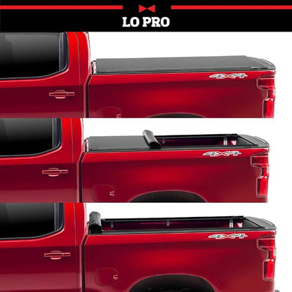 RealTruck TruXedo Lo Pro Soft Roll Up Truck Bed Tonneau Cover | 530601 | Fits 2017 - 2024 Honda Ridgeline 5' 4" Bed (64")