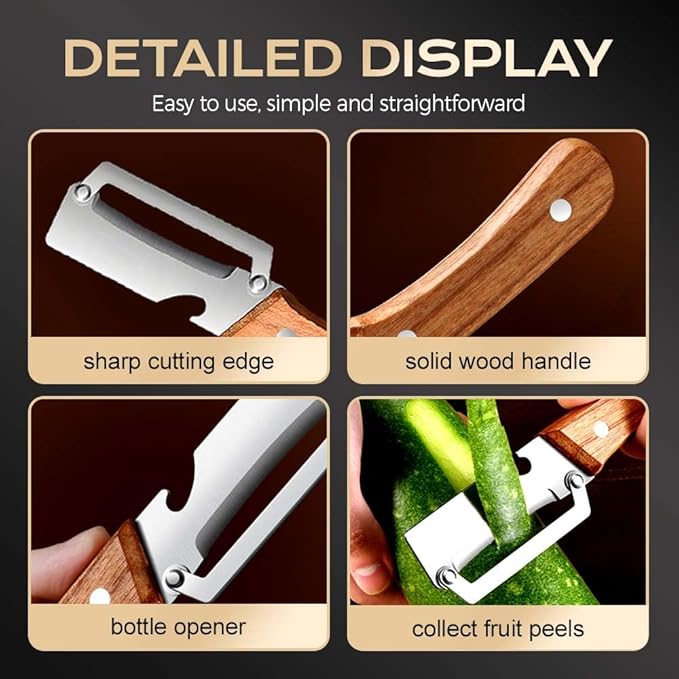 Multi-Functional Vegetable Peeler