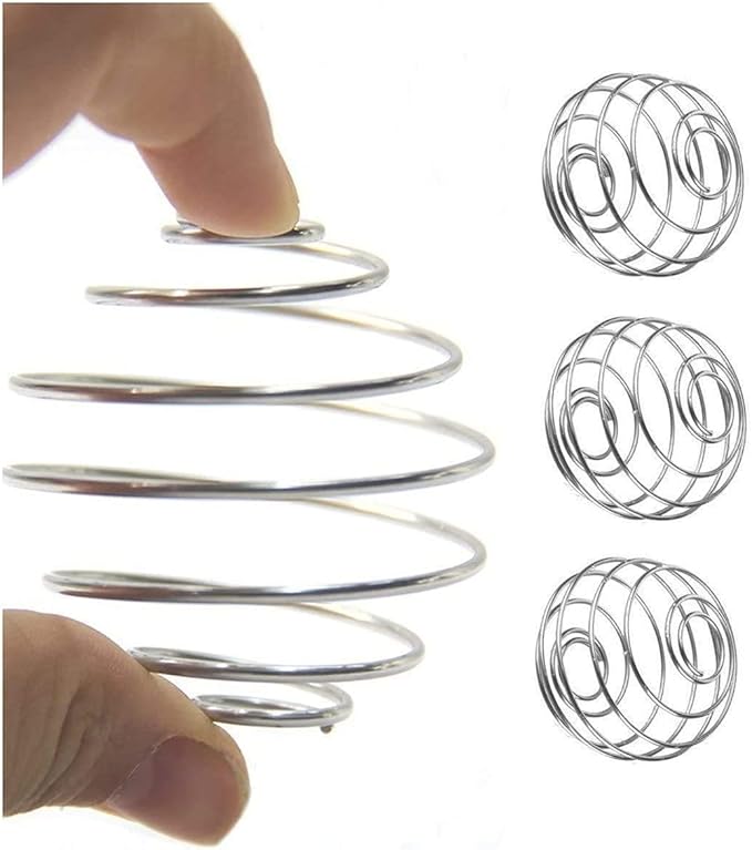 3 PCS Stainless Steel Shaker Ball Wire Whisk Shaker Mixer Mixing Ball Cup Blend