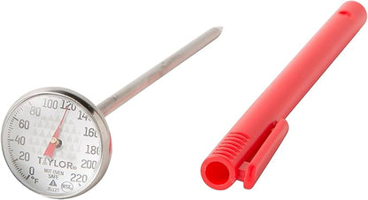 Taylor Instant Read Analog Meat Food Grill BBQ Cooking Kitchen Thermometer