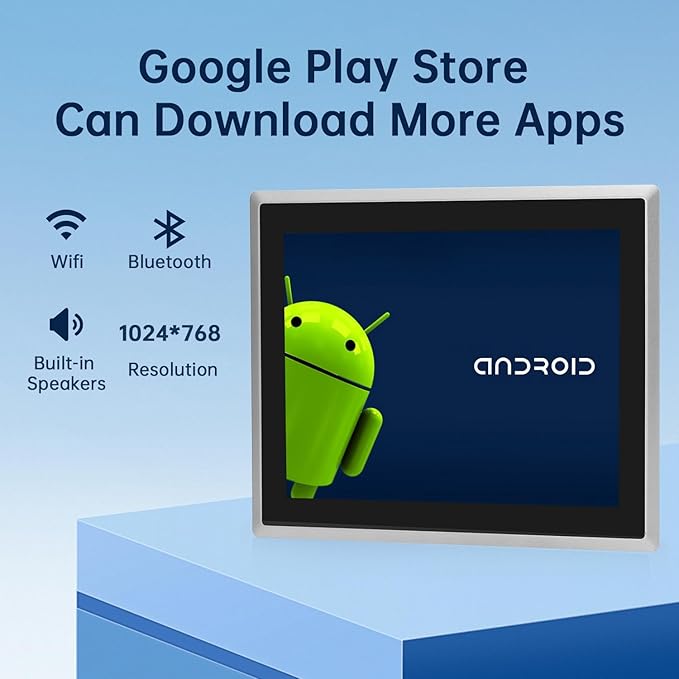 10.4-Inch Touchscreen Monitor, Ratio 4:3 Embedded Industiral Touch Screen Tablet