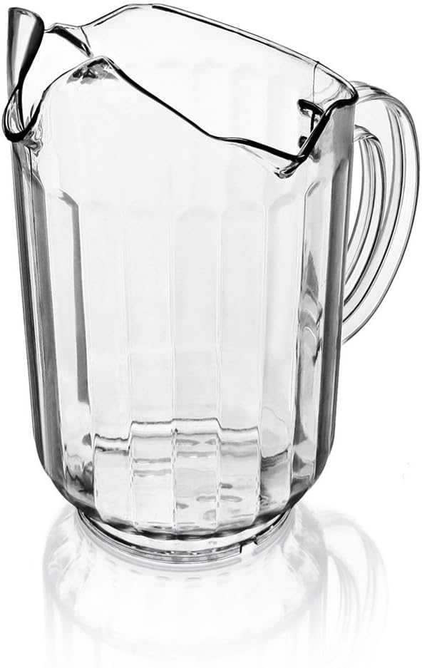 New Star Foodservice Plastic Restaurant-Grade Water Pitcher