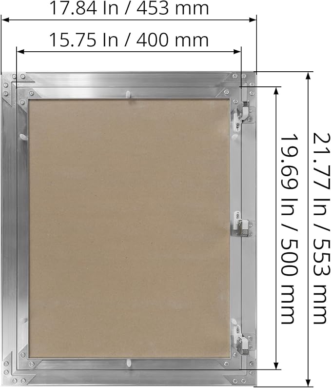 16" x 20" Inch Aluminum Drywall Access Panel