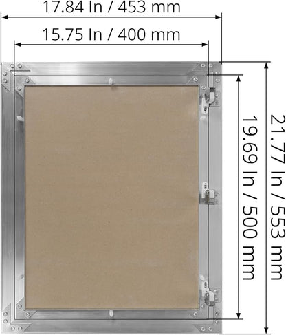16" x 20" Inch Aluminum Drywall Access Panel