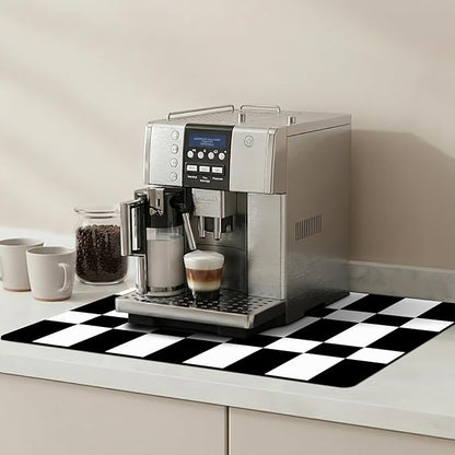 Dish Drying Mats for Kitchen Counter, Waterproof Coffee Mat for Countertop