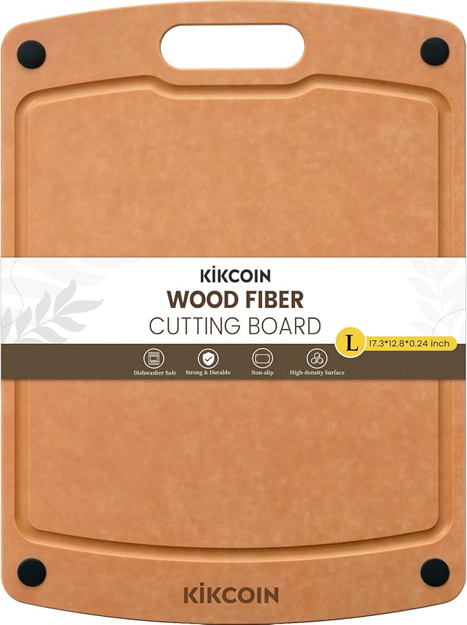 Kikcoin Wood Cutting Board, Cutting Boards