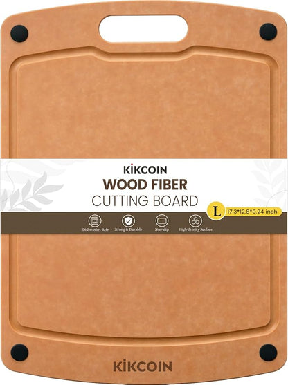 Kikcoin Wood Cutting Board, Cutting Boards