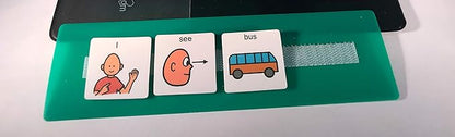 Smile4Autism Small 1.5"x1.5" Loose Visual Picture Cards, Receptive and