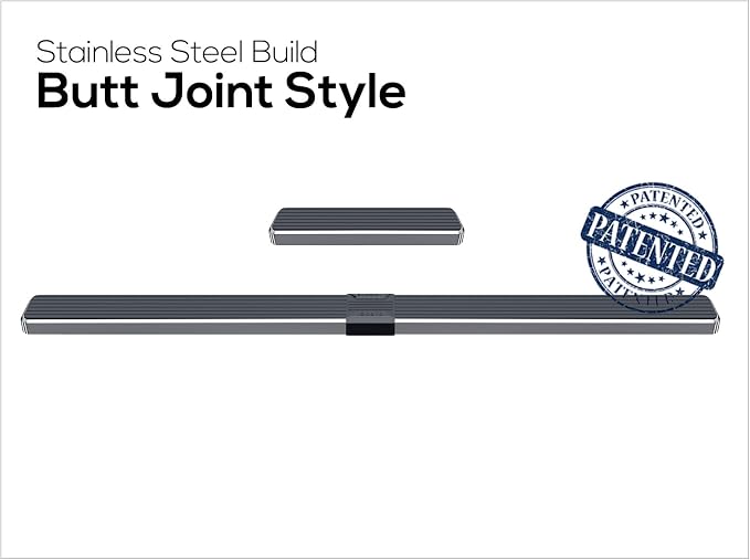 APS (Polished Silver 6 inches) 304 Stainless Steel Running Boards Nerf Bars Side Steps Compatible with Ford Transit 2015-2026 Full Size Van 3-Door (Exclude 2022-2026 E-Transit)