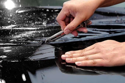 PPF Paint Protection Film Gloss Black Silver Metallic Self Healing Auto Bra Vinyl Wrap Invisible Scratches Shield Sheet DIY with Tool Set 5FTx50FT