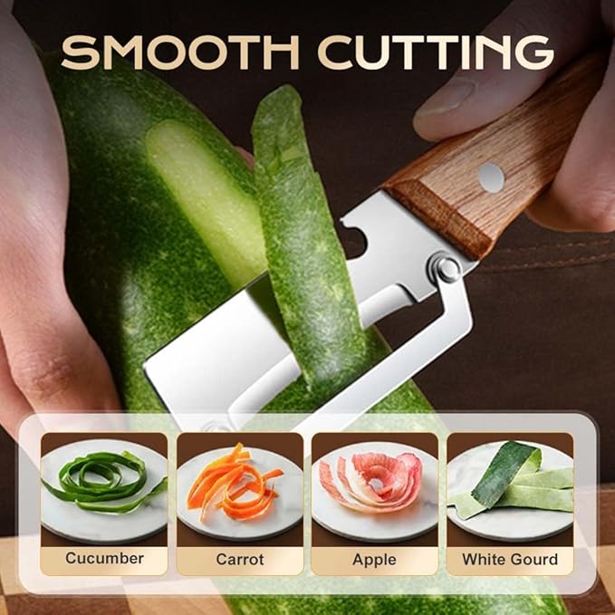 2pcs Stainless Steel Vegetable Peeler