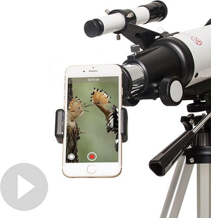 Gskyer Telescope, 70mm Aperture 400mm AZ Mount Astronomical Refracting Telescope