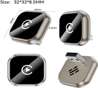 Wireless Carplay Adapter for Polo 2016 2017 2018 2019 2020 2021 2022 2023 2024 2025 2026, 2-in-1 Plug and Play Android Auto Carplay Adapter Car Play Dongle Convert Wired to Wireless CarPlay