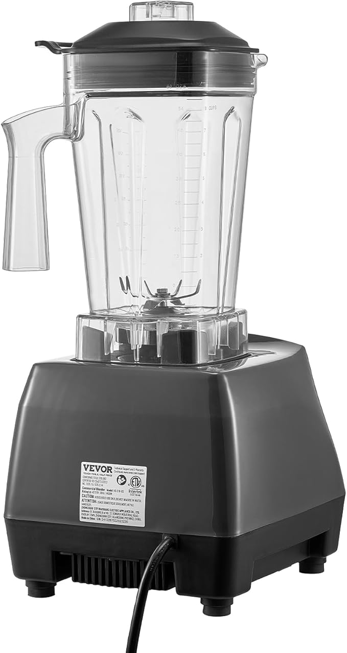 VEVOR Blender for Smoothies, 61 oz 1400W, Professional Blender