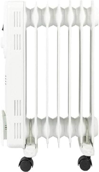 Comfort Zone Electric Oil-Filled Radiant Radiator Space Heater, Never Refill