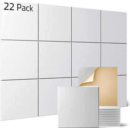 Sonicism 22 Pack Acoustic Wall Panels