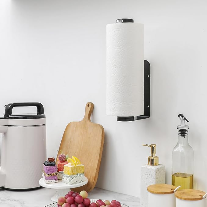theaoo Under Cabinet Paper Towel Holder