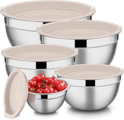 E-far Stainless Steel Mixing Bowls