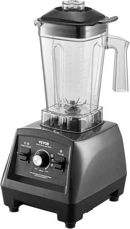 VEVOR Blender for Smoothies, 61 oz 1400W, Professional Blender