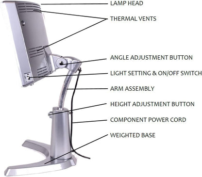 Carex Day-Light Classic Plus Sunlight Therapy Lamp