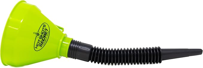 Hot Shot’s Secret 4-Piece Funnel Set – Flexible Oil Funnels