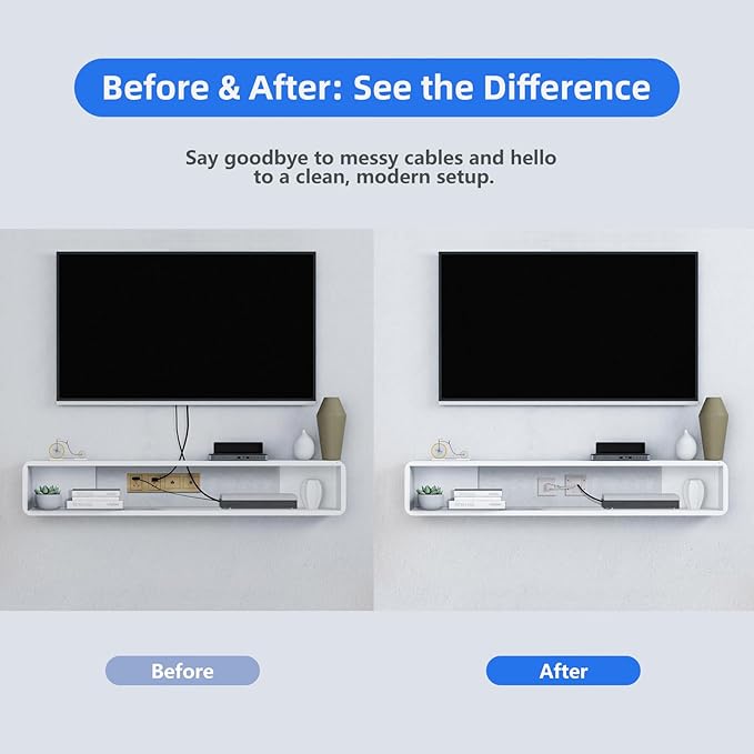 GEVINFA in-Wall TV Cable Management Kit