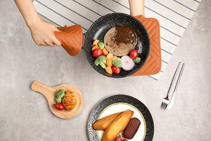 Oven Pot Holder with Pocket Cotton Heat Resistant Coaster Potholder Kitchen Hot