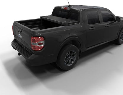 Hard Tri-Fold Truck Bed Tonneau Cover Compatible with 2022-2026 Ford Maverick 4.6ft Bed (54.4")