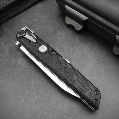 7.8" Folding Knife 440C Stainless Steel Blade ABS Handle Pocket Knife Outdoor Portable Knives Camping EDC Hiking Fishing Tools