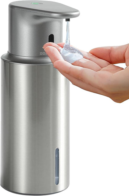 Automatic Liquid Soap Dispenser Touchless, 304 Stainless Steel Bottle Body