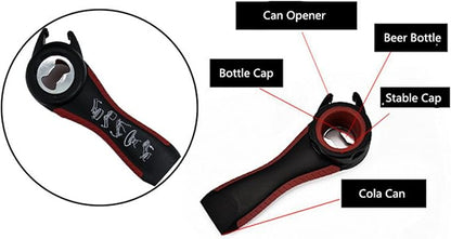 5 In 1 Multi Function Stainless Steel Plastic Can Jar Bottle Open Tighten