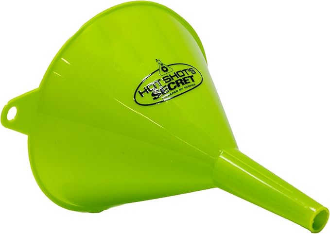 Hot Shot’s Secret 4-Piece Funnel Set – Flexible Oil Funnels