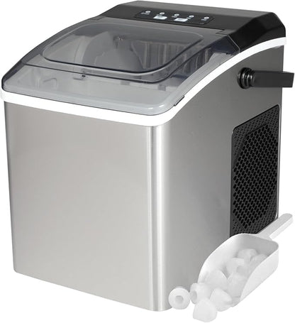 Koolatron Countertop Ice Maker – Maquina para Hacer Hielo en Casa, Nugget Ice