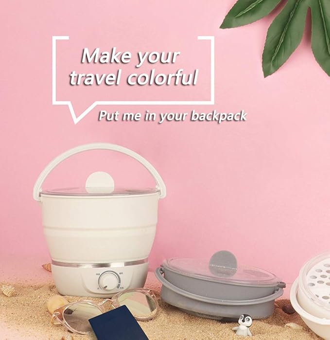 Drizzle Foldable Electric Cooker Travel Hot Pot