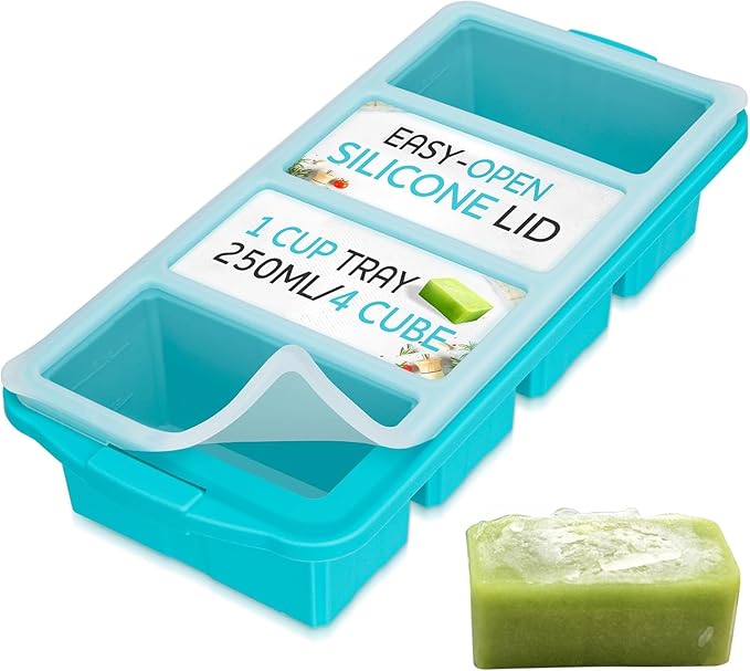 Silicone Freezer Tray With Lid