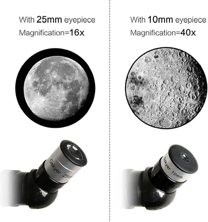Gskyer Telescope, 70mm Aperture 400mm AZ Mount Astronomical Refracting Telescope