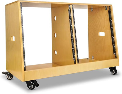 Sound Town DIY 2 x 12U Slanted Studio Rack