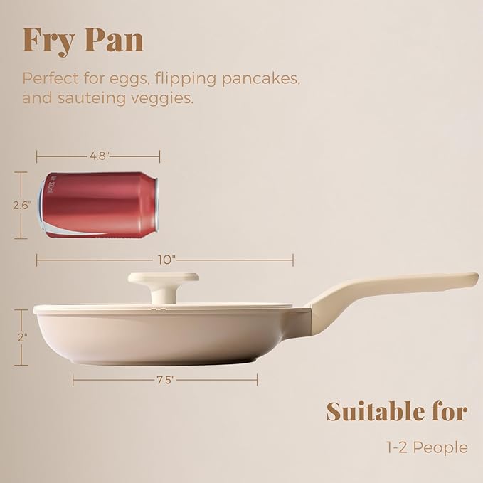 PRICUSIS Nonstick Frying Pan
