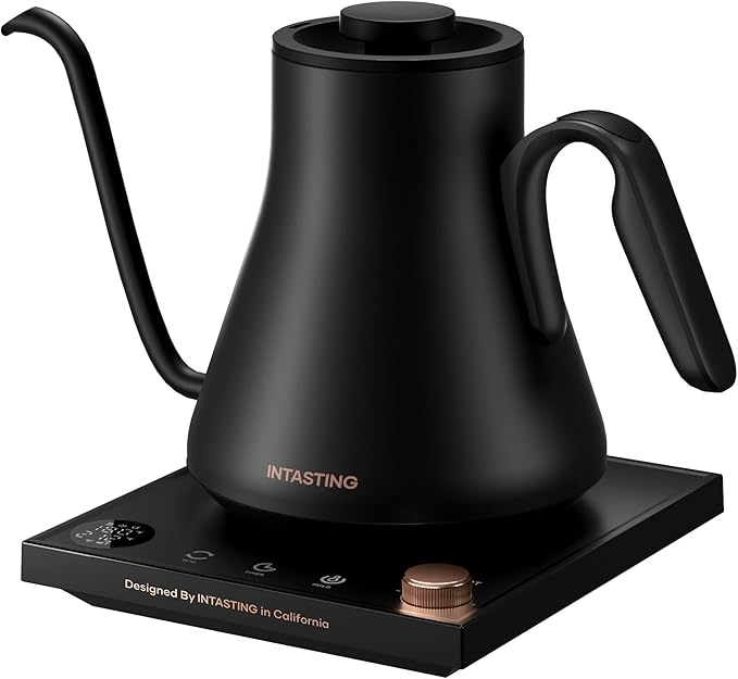 Electric Kettle, Gooseneck Electric Kettle, ±1℉ Precise Temperature Control