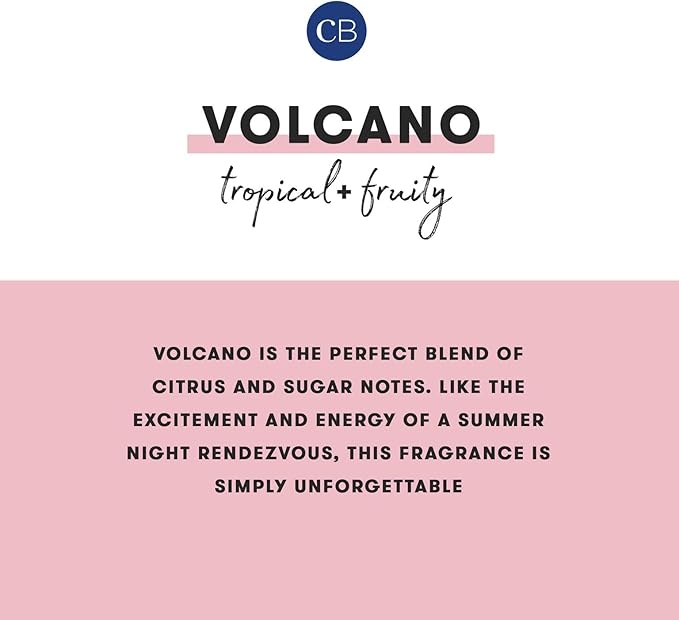 Capri Blue Volcano Scented Candles - Luxury Candles for Home Scented with Tropical Fruit & Sugared Citrus - Long Lasting Soy Wax Blend - Signature Glass Jar (Iced Matcha Green, 19 oz)