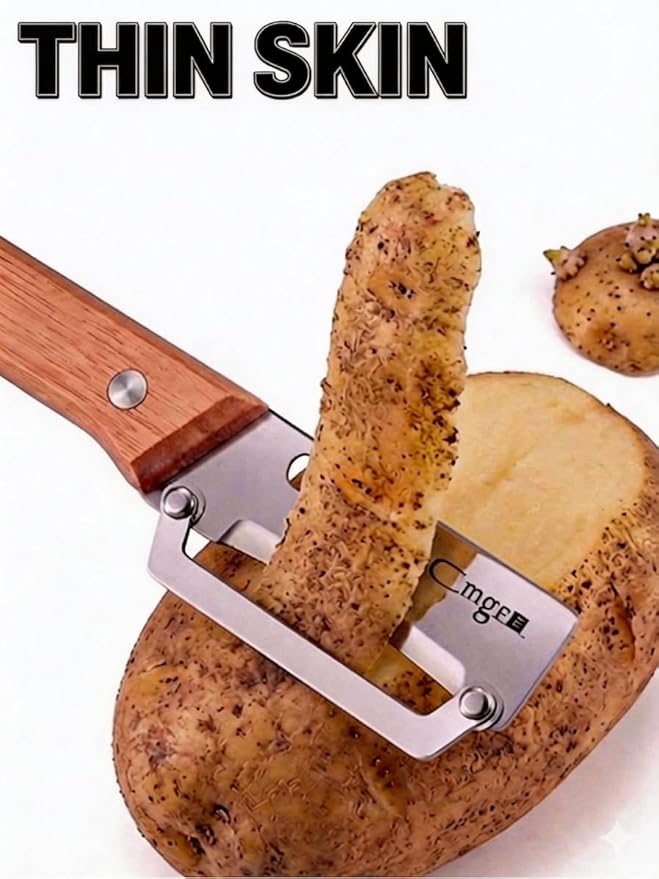 Vegetable Peeler, Nemesis of Bumpy Rough Root, Potato Peeler, Kitchen Sharp