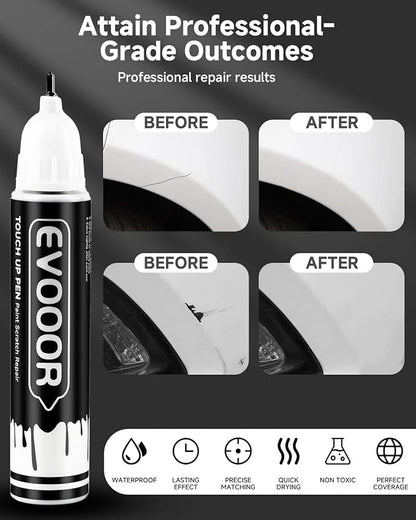 Eiger Grey (2409/1DF/LRA) Touch Up Paint Compatible with Land Rover Exact Match 2 in 1 Touch up Paint for Chips and Nicks Repair with 2pcs Disposable Micro Applicators