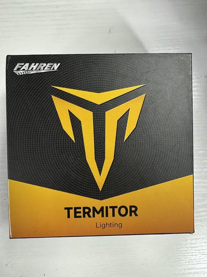 Termitor 9005 9006 Light Bulbs Combo, 100,000LM Super Bright, HB3 HB4 Driving light bulbs, 6500K Cool White, 1:1 Mini Size, Plug and Play, 85,000Hrs Lifespan, Pack of 4