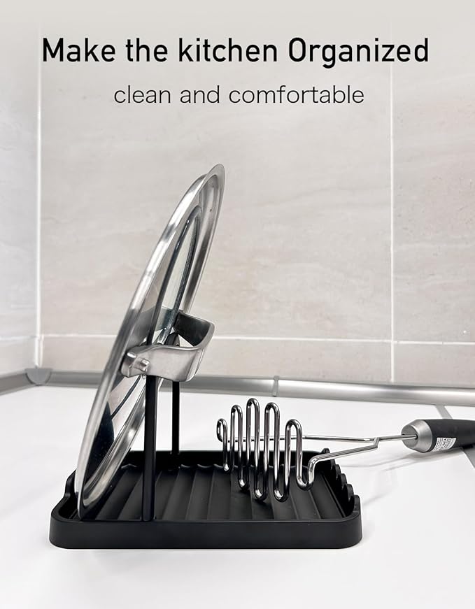 Anti-Rust Metal Spoon Rest