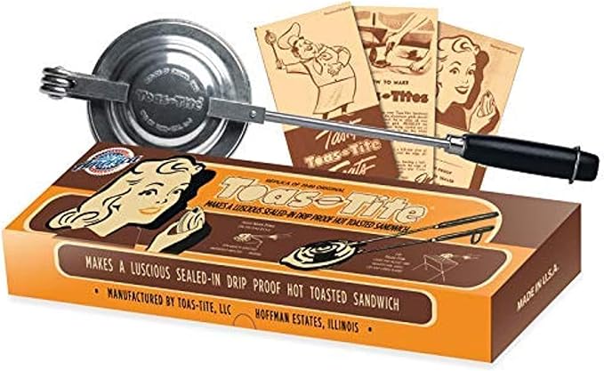 Handheld Sandwich Maker, Classic Sandwich Grill & Panini Press, Cast Aluminum