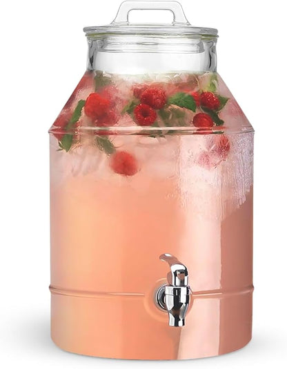 3 Gallon Glass Drink Dispensers