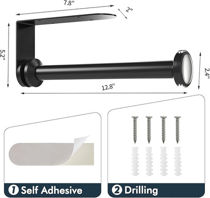 theaoo Under Cabinet Paper Towel Holder