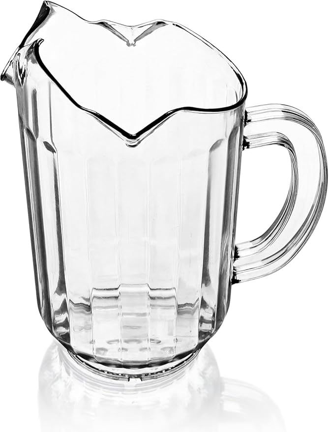 New Star Foodservice Plastic Restaurant-Grade Water Pitcher