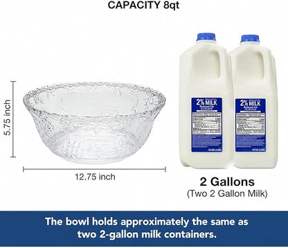 S.G Premium Quality Plastic Punch Bowl