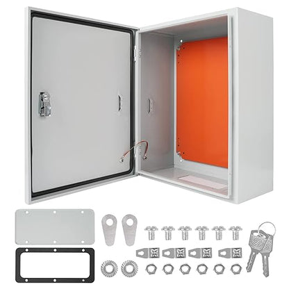 Cold Rolled Steel Electrical Box 20'' x 16'' x 8'' Indoor/Outdoor Thick